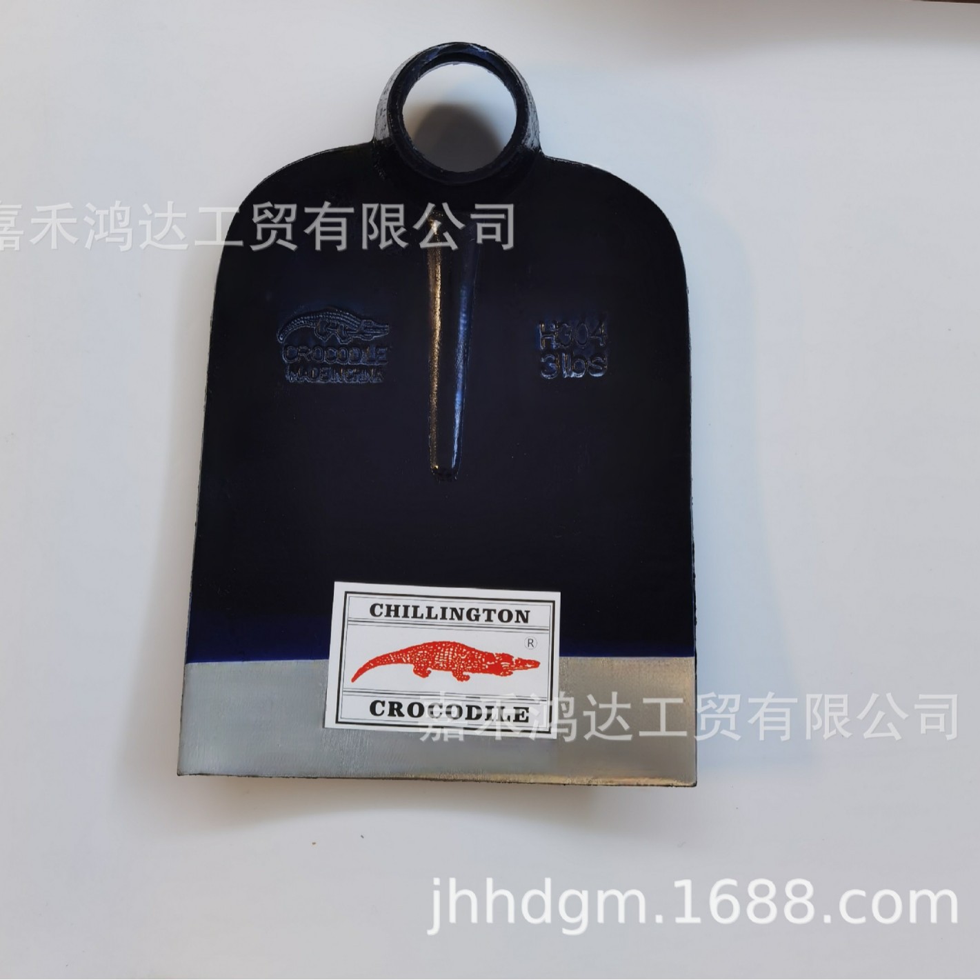 厂家直销出口东南亚、非洲 道硅钢一体锻压 H304 3LB鳄鱼方标锄头