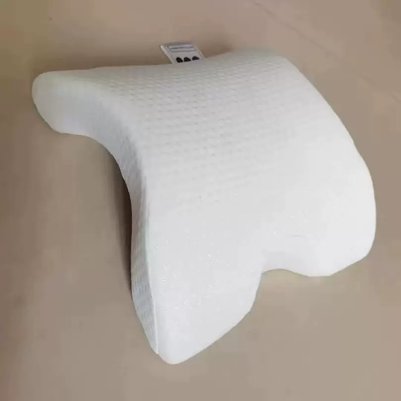 情侣慢回弹硅胶记忆枕不压手午睡手臂枕护颈护腰太空枕批发颈椎