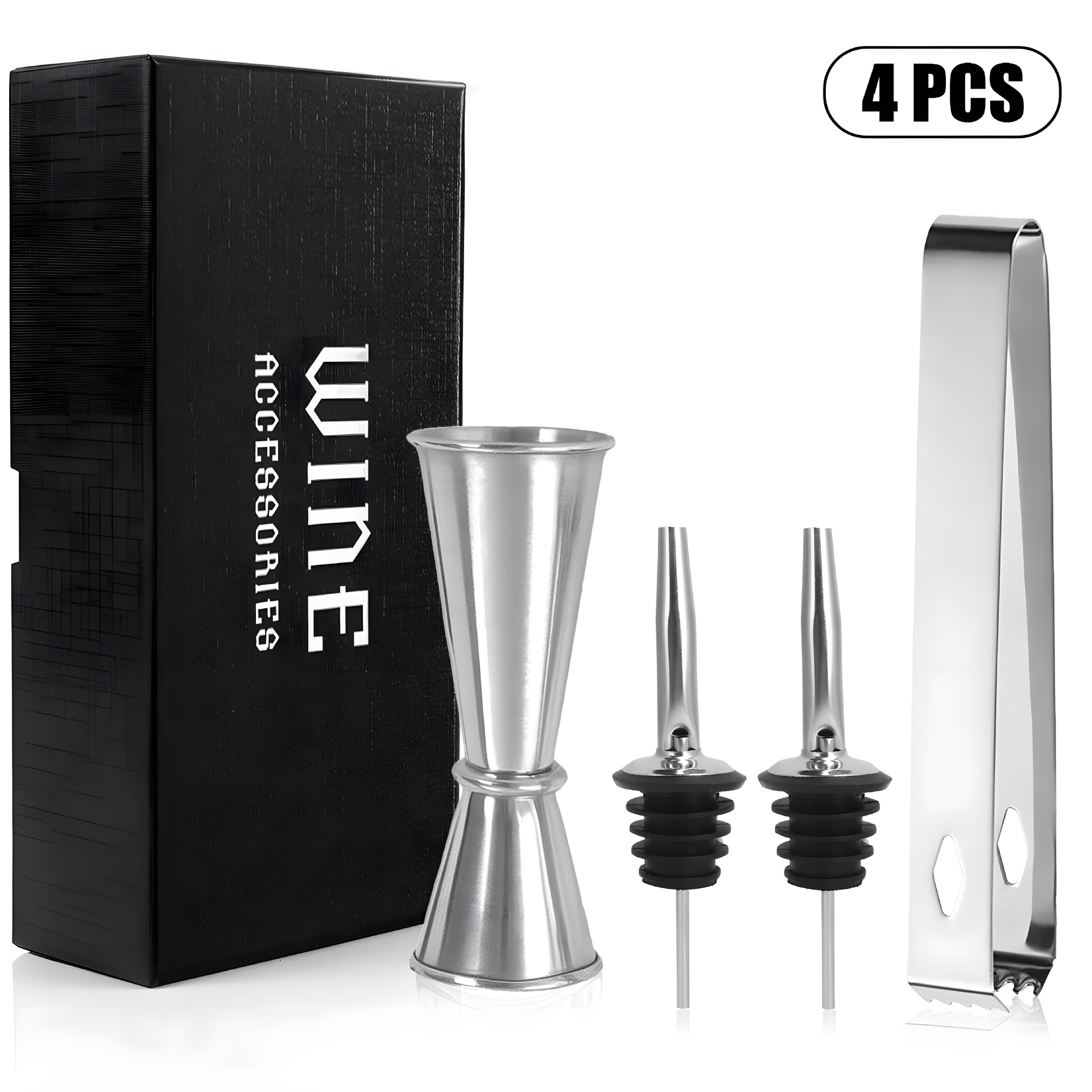 실버 바텐딩 도구 4종 세트