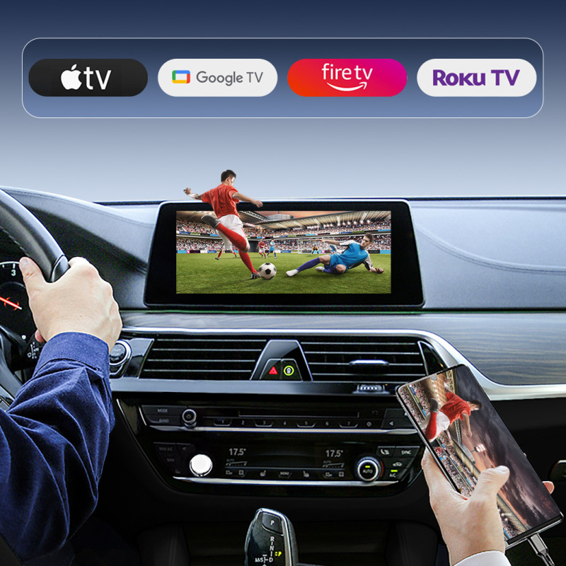车载carplay投屏器tv box CarPlay/Android Auto转hdmi视频盒子|undefined