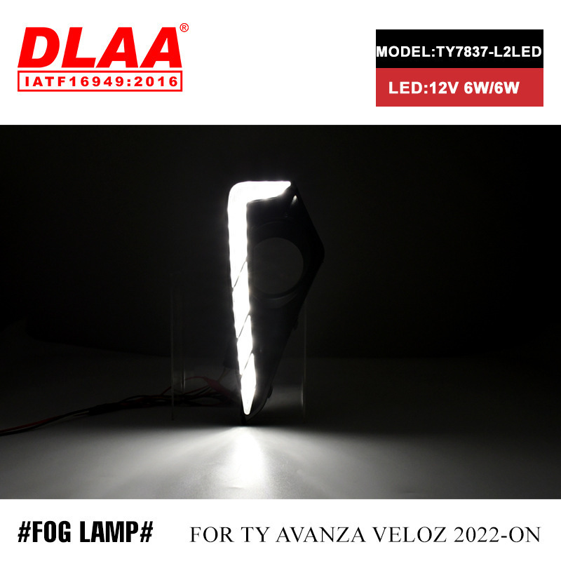 Aplicable a TOYOTA AVANZA VELOZ 2022 nuevo LED corriente luz diurna luz de dirección