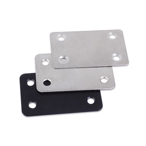 Jinrongda stainless steel straight piece corner code 180 degree angle code flat straight piece fixed code floor drag wholesale
