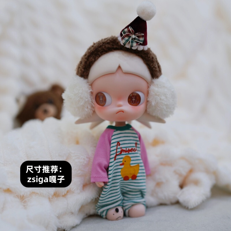 Sister Gazi's Zsiga Doll Clothes Are Worn by Hand-Made Dress-Up Dolls