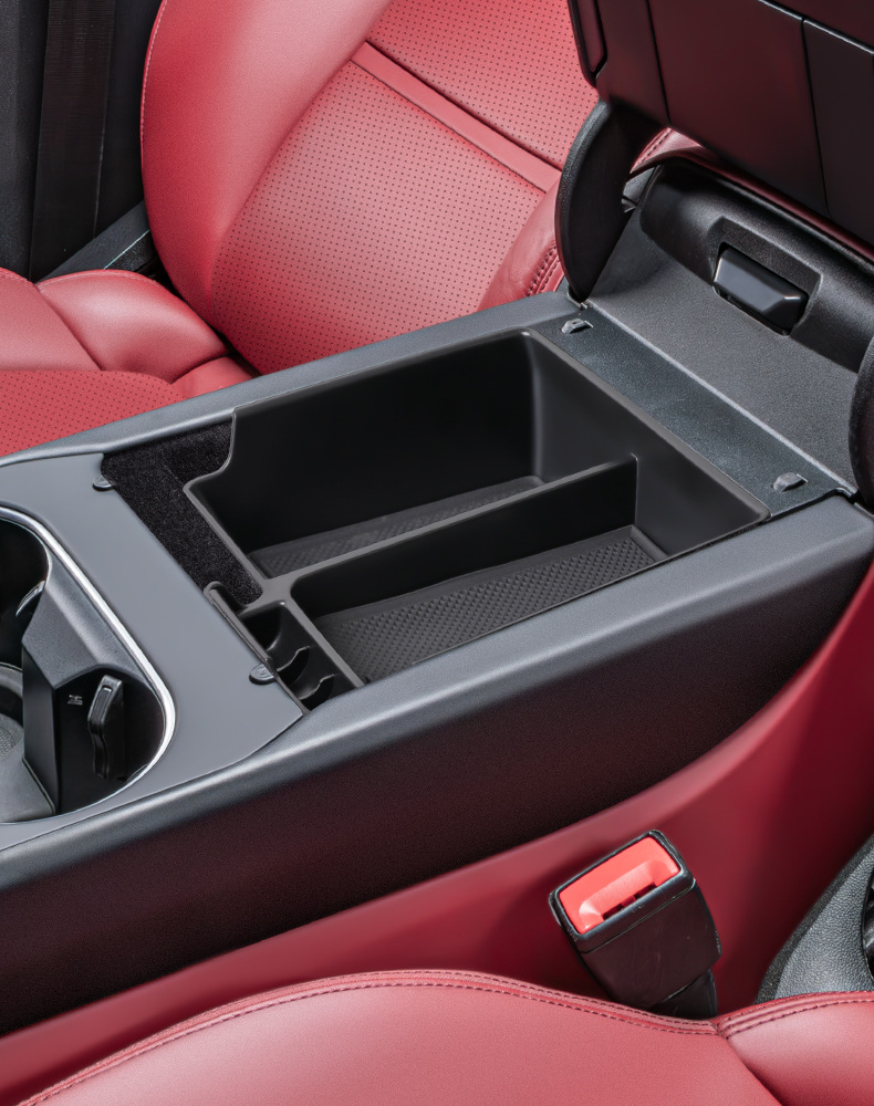 Suitable for Porsche Cayenne Armrest Box Storage Box Cayenne Central Compartment Storage Box Car Interior Supplies