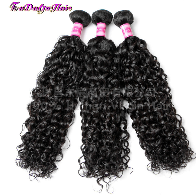 6A cortina curly.deep. Profundamente suelta. Cabello humano, cabello largo