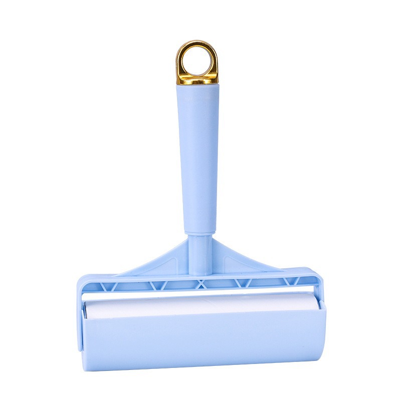 Rodillo quitapelusas, papel quitapelusas, papel para polvo, removedor de pelo para ropa, limpieza y eliminación de pelusas, papel adhesivo, removedor de pelusas, removedor de bolas de pelo. image 7