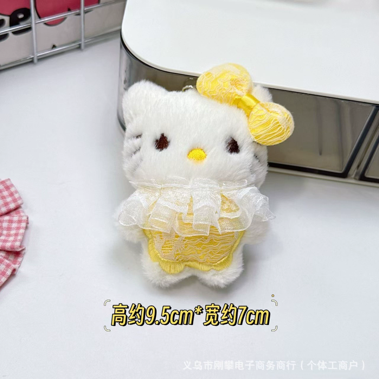 Hello Kitty, плюшевая принадлежность, кукла с аксессуарами, подвеска, котенок, ручная работа