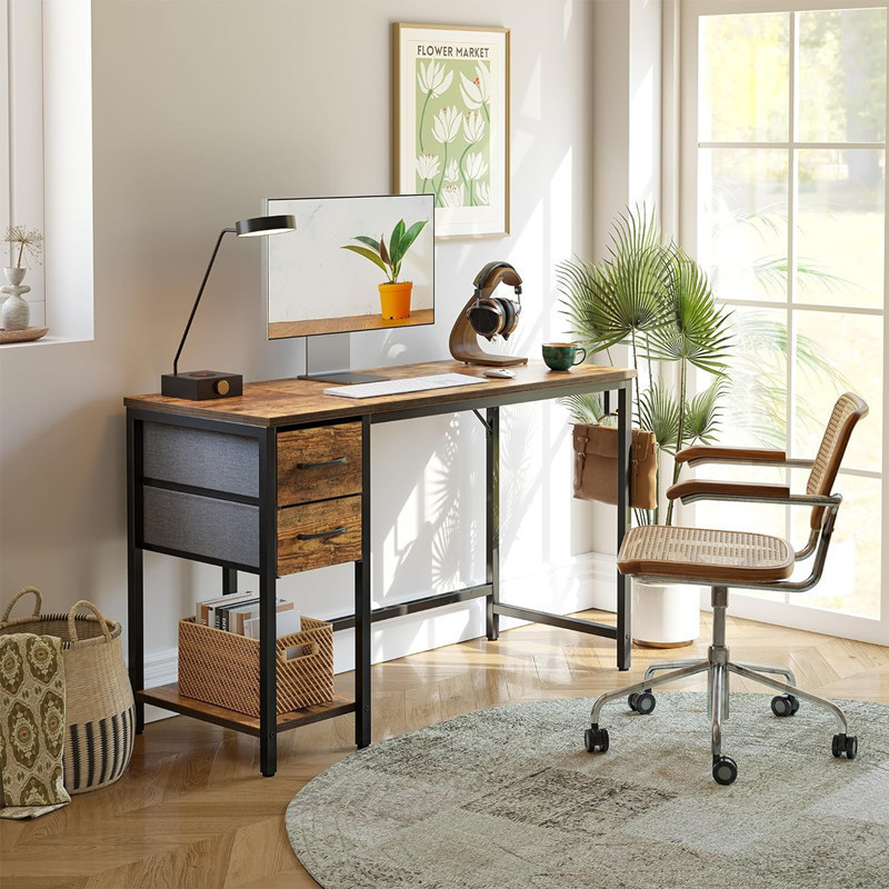 Source Factory Cross-Border Direct Sales E-Commerce Amazon Computer Desk with Keyboard Tray, Desk Drawer, Office Desk Source Factory Cross-Border Direct Sales E-Commerce Amazon Computer Desk with Keyboard Tray, Desk Drawer, Office Desk