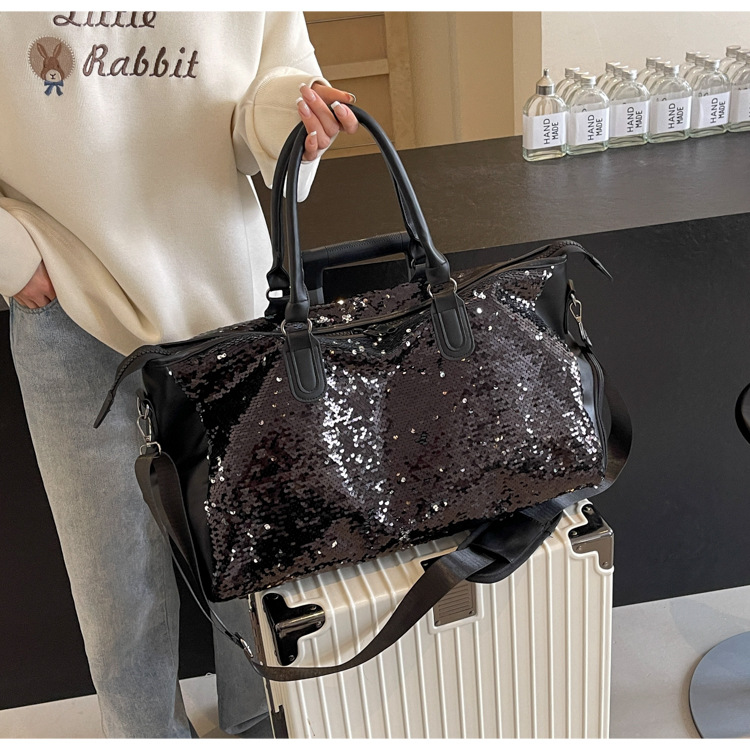 Unisex Gender Unisex Basic Solid Color Pu Leather Travel Bags