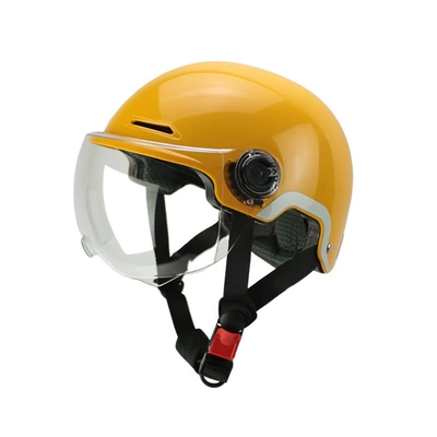 Motosiklet kaskı (dəbilqə): Vehicle Helmet Wholesale High-Density Eps - yellow-l