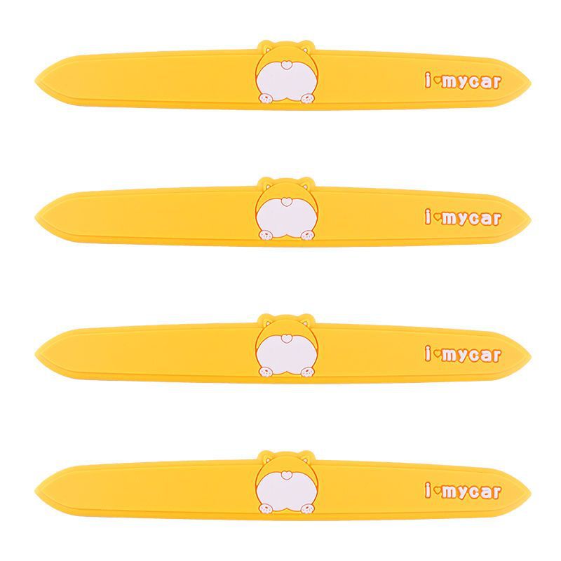 Universal – Car paint protective film Handle Anti-Scratch Stickers - corgi-butt-4-door-handle-stickers-corgi-butt