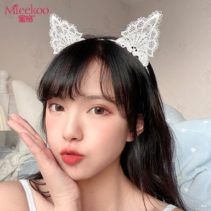 Медовый сексуальный кружевной кошачий уш