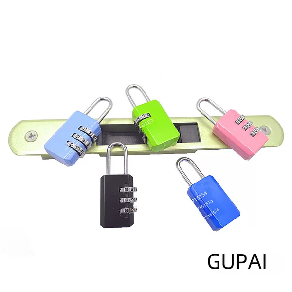 Luggage password lock zinc alloy password lock password small padlock mini cartoon password lock wine bottle lock