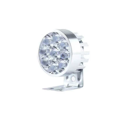 super-bright headlights, LED high-intensity – Motorcycle headlights, headlights - high-brightness-9-bead-led-light-silver