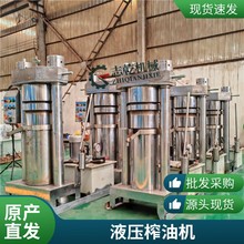 古法榨芝麻香油机 立式液压榨油机 低温冷榨山茶油胡麻油加工设备
