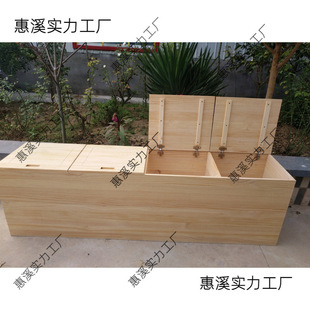 Solid Wood Balcony Bay Window Cabinet Pine Floor Cabinet Simple Quilt Cabinet Bed End Storage Cabinet Tatami Storage Cabinet Low Long Cabinet