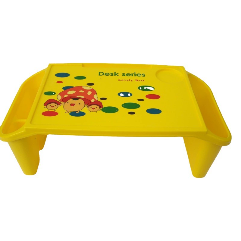Детский ленивый стол Пластиковый детский учебный стол Кровать для взрослых Стол для ноутбука Детский пластиковый стол