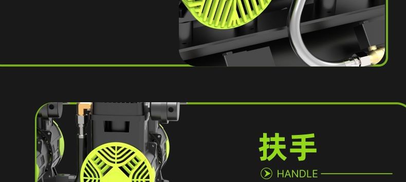 Air Compressor Woodworking Air Pump 220V High-Power New Model Air Pump Ultra-Quiet 220V Source Factory