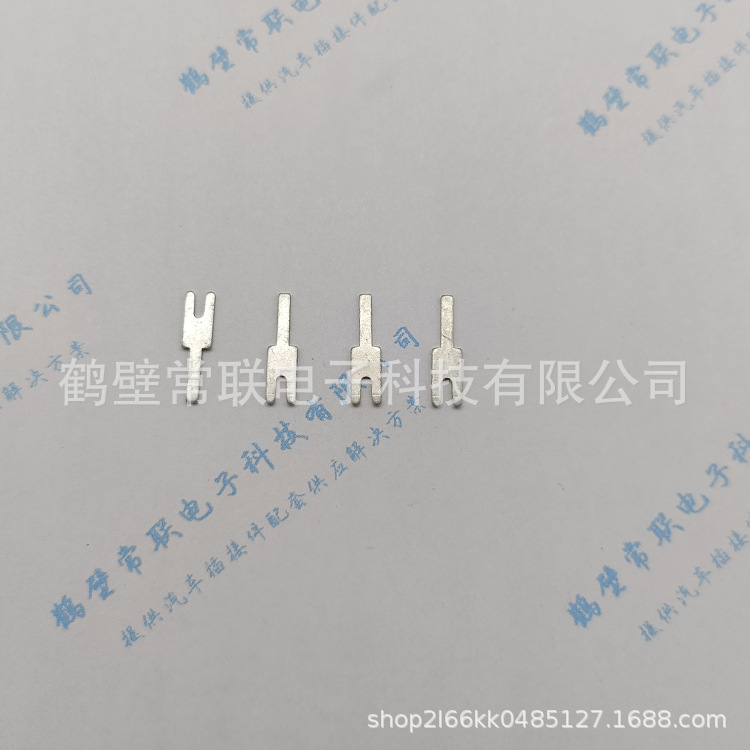 弯头针护套插针 汽车线束连接器配件 车用插接件插针 插片 插簧