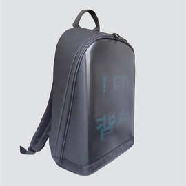 德柯仕智能LED背包涤纶面料DIY更换LED屏显示内容如图片文字动图