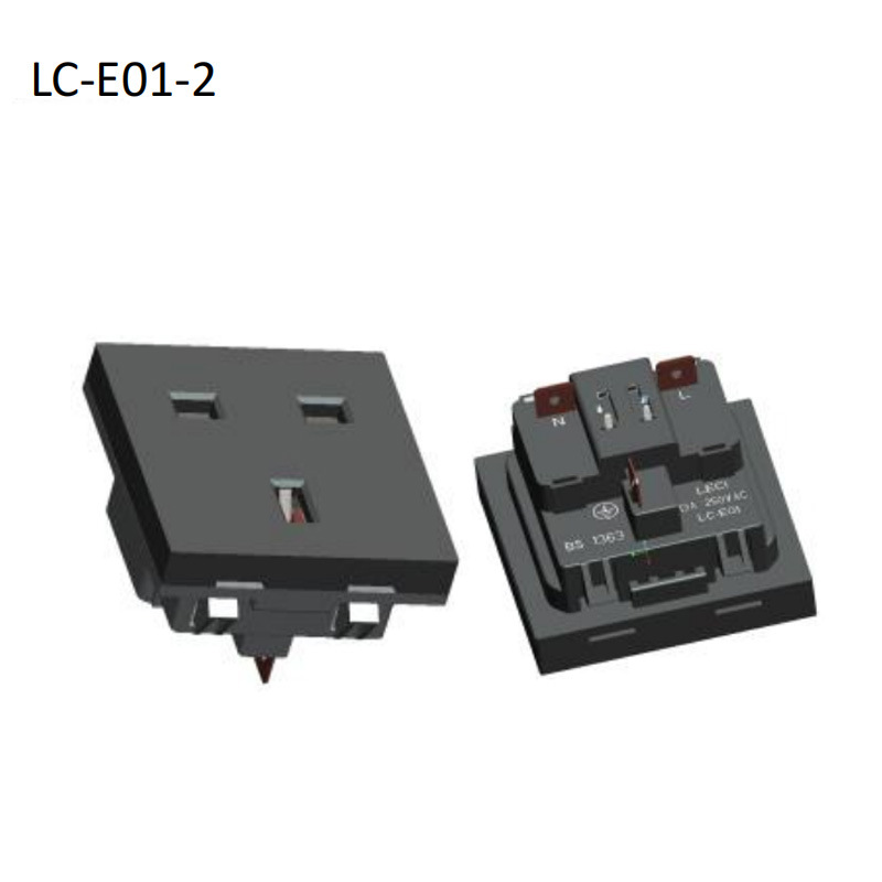 英规 英标ac电源卡式插座 户外便携移动式储能电源 逆变器pdu插座