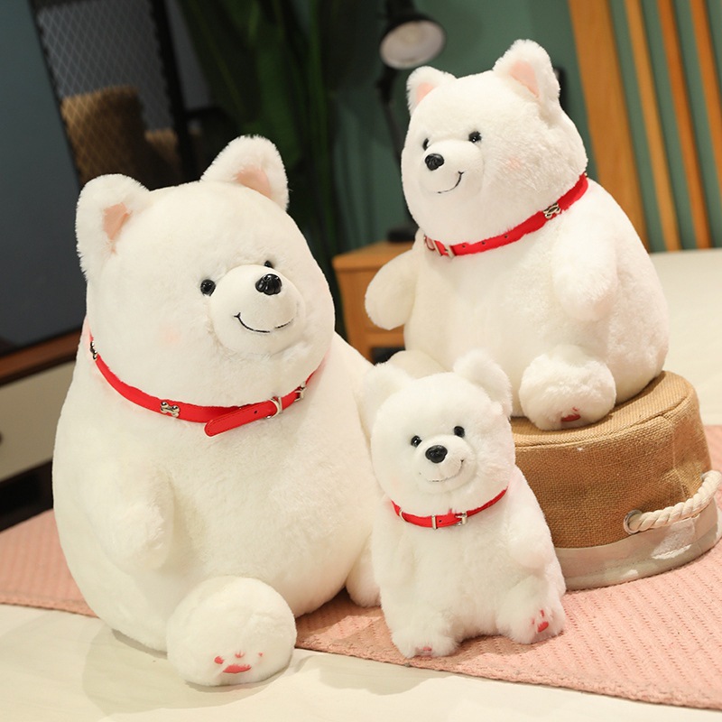 Cute juguete de peluche perro leche muñeca de tela para calmar niños niñas y niños muñecas de almohada para dormir