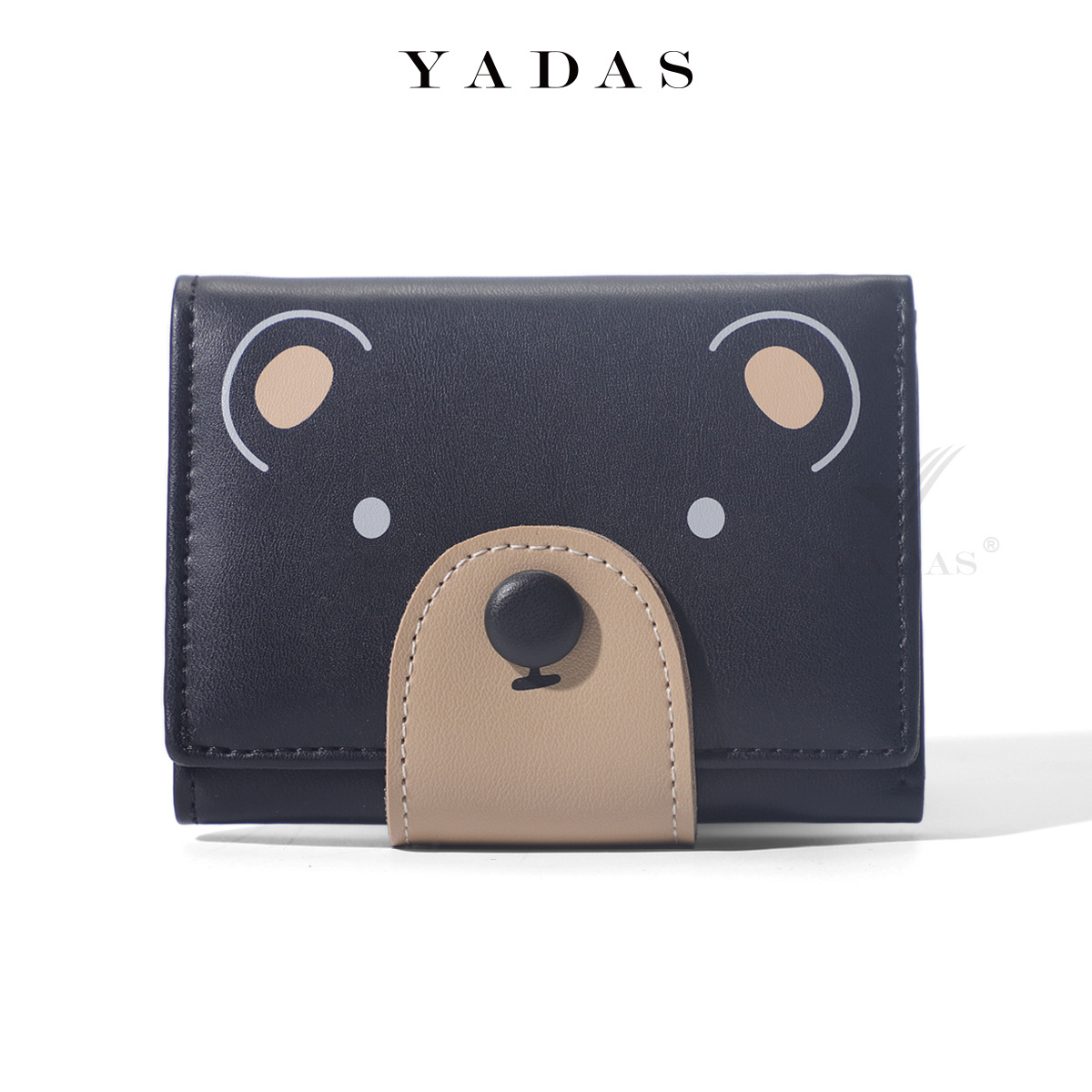 Cartera de dibujos animados lindos animales billetera niña bolsa de tarjetas de estudiantes osos tarjetas bancarias bolsa de tarjetas escolares