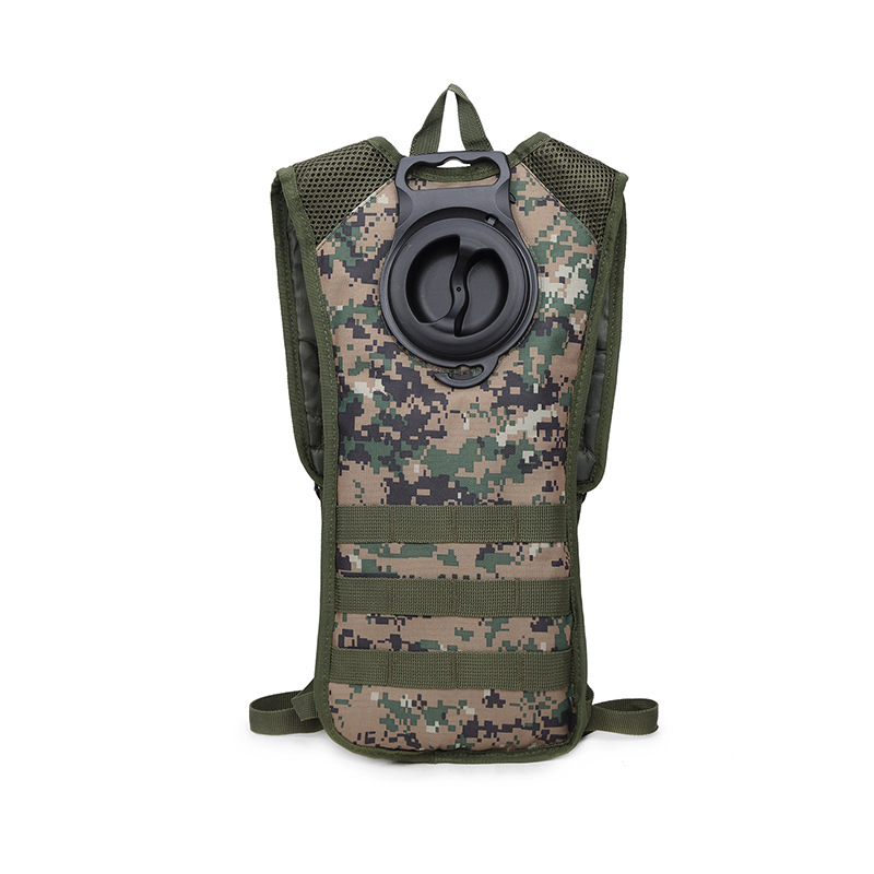 Bolsa de agua mochila de viaje montando montañismo táctico bolsa de agua para hombres al aire libre multifuncional senderismo bolsa de beber mochila forro