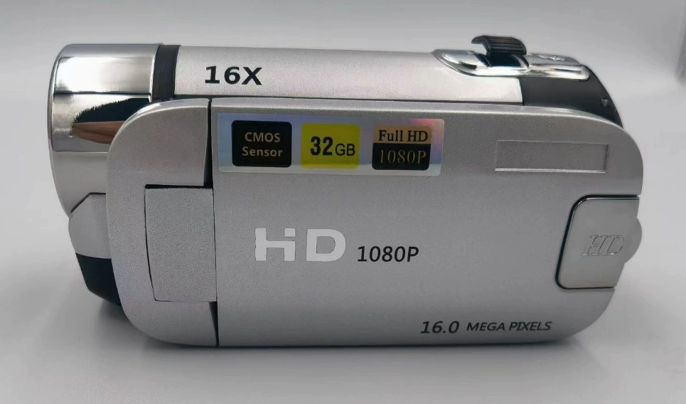 Камкордер D100, HD 1080P, 16 МП, 16× зум — памяти 8–128 ГБ