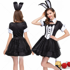 Zhumilian Intimate Apparel Manufacturer Halloween New Cute Bunny Girl Suit Rabbit Costume Game Uniform 