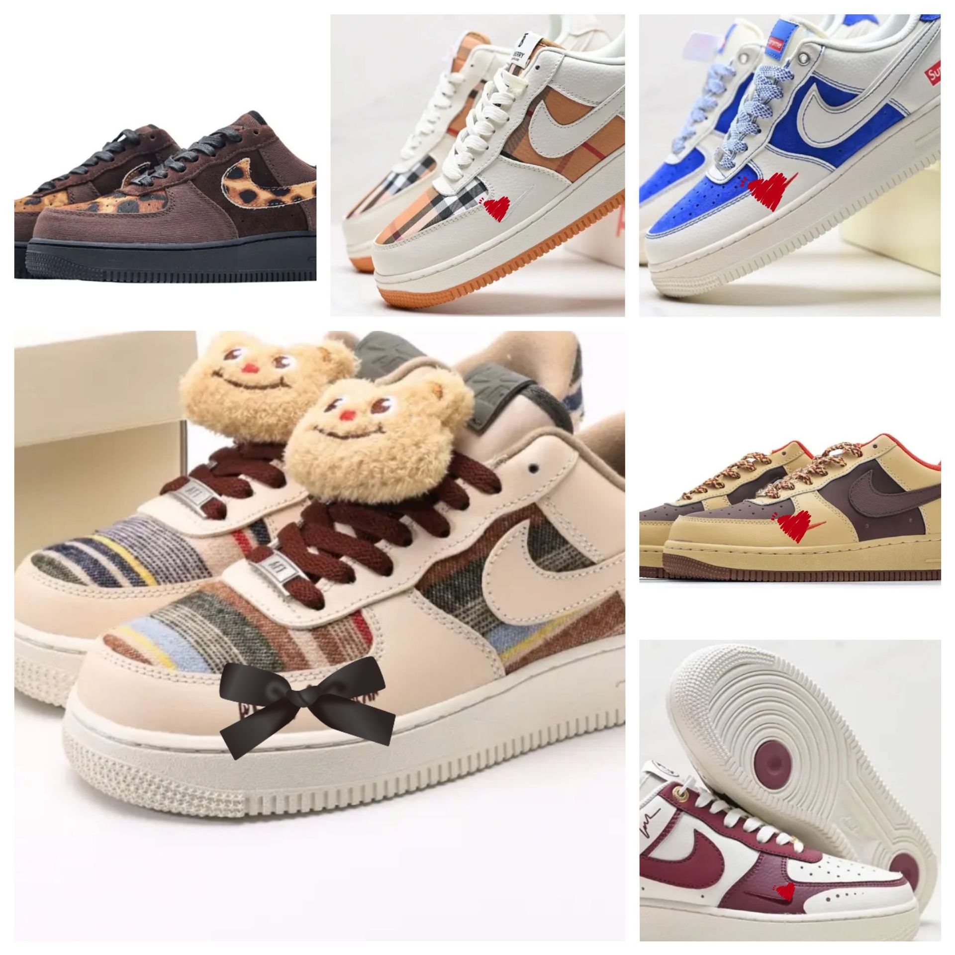 Pure Original Af1 Joint Off Sneakers Men's Casual Skateboard Shoes Air Force One Air Sneakers Sports Work Clothing Trendy Shoes