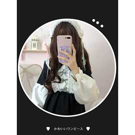 新款洛丽塔裙子连衣裙夏学生宽松日系少女装春可爱软妹日常萌