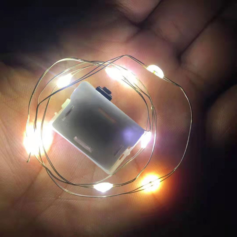 Transfronterizos LED atmósfera cadena de luces ramo de flores decoración atmósfera barra de luces de color pequeña cadena de luces puestos de decoración luminosa línea de luz LED