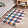 60x90 cotton wire woven ground pad color strip multi -color breathable simple entry door pad foot pad house pad