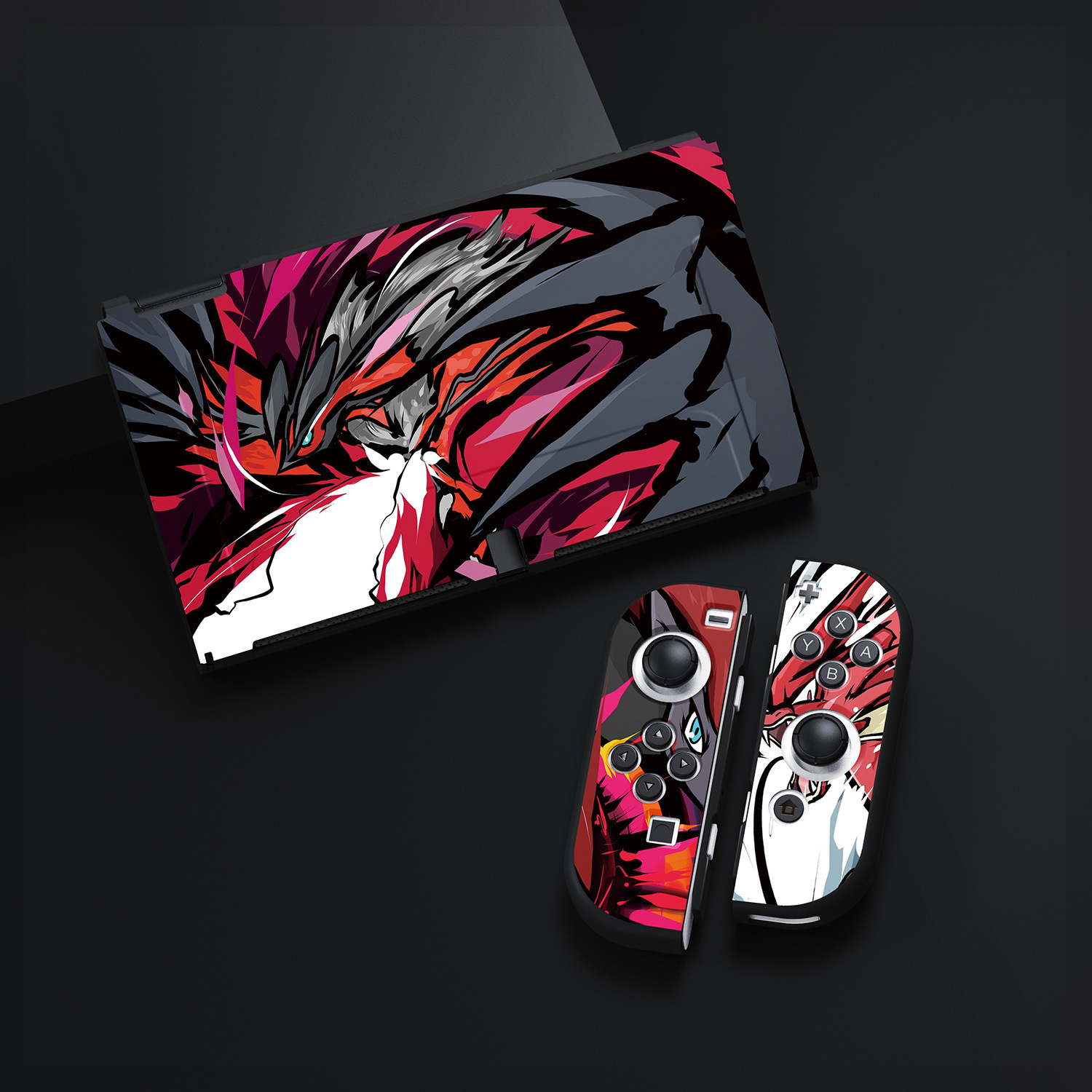 Monstruo naranja Nintendo switch oled cáscara suave tpu funda protectora de silicona dividida ns2 Pokémon