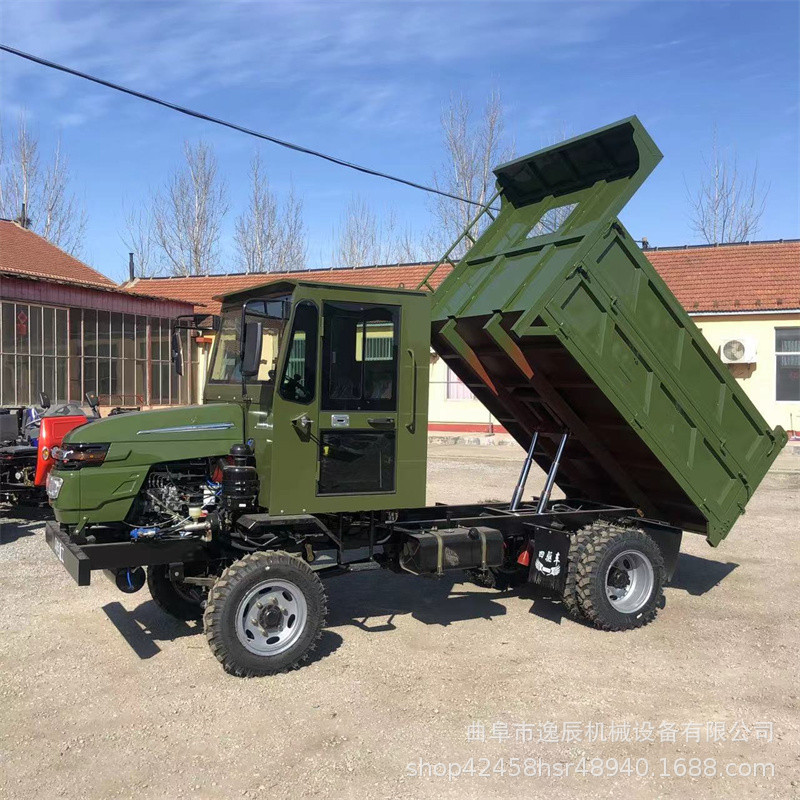 山路全地形多功能爬山虎山地爬坡四不像四驱柴油六轮车工地矿用车