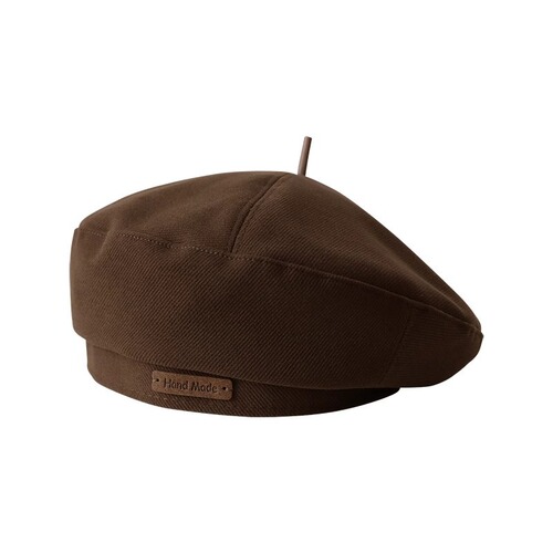 Autumn/Winter New Arrival Woolen Beret Fashion British Style Artist Hat Retro Versatile Face-Smaller Bumblebee Hat for Men and Women