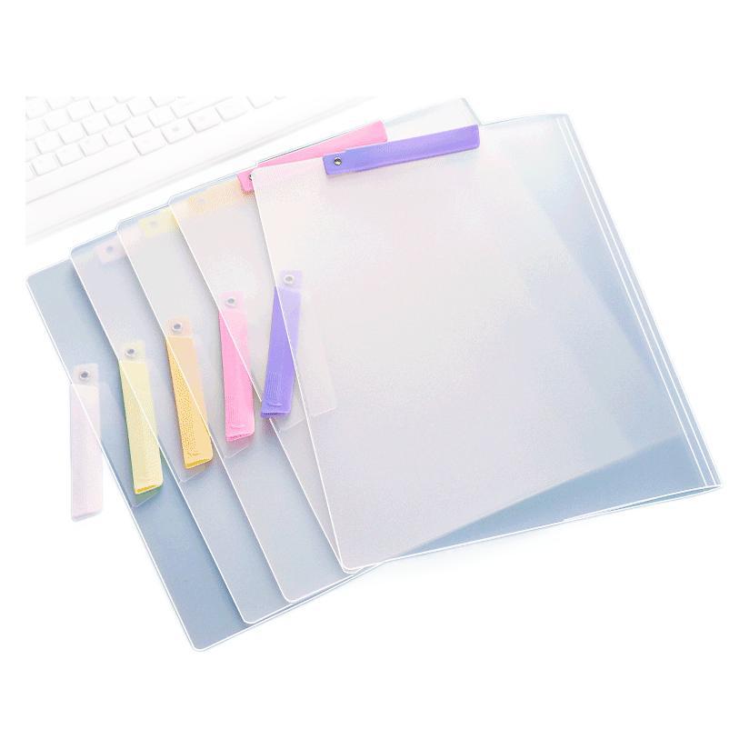 A3 doble abrazadera giratoria abrazadera de papel de prueba doble varilla de tracción transparente archivos de datos de almacenamiento de estudiantes de clasificación abrazadera giratoria multifuncional