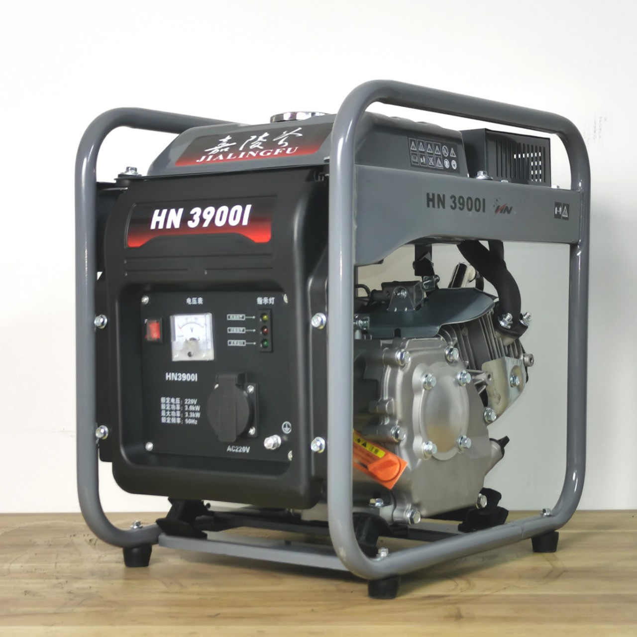 Digital frequency conversion 3kw gasoline generator set 29kg portable compact home outdoor saloon car for site use