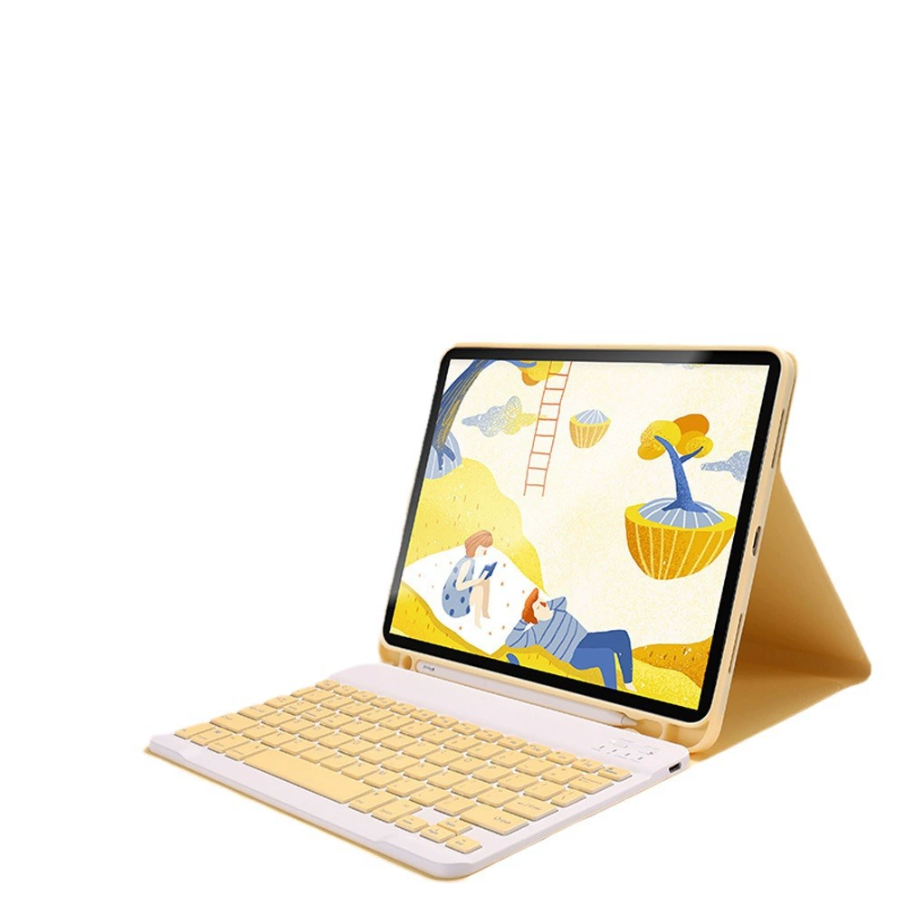 Совместимый iPad Pro 11 планшет Bluetooth клавиатура новый защитный набор с пазом для ручки 10.2 мышь мини6 магнитная оболочка