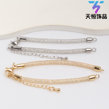�~僱�ɫ18k���� 3MM��ˮ荾W������K diy���r�� �ֹ������W��K