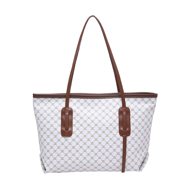 Color contrastante tendencia ocio bolso de gran tamaño 2025 primavera nuevo nicho de moda ocio de gran capacidad bolso de hombro axilar
