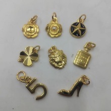 小香同款串吊饰装饰品金属制品吊坠饰品狮子5四叶草鞋瓶子花等等