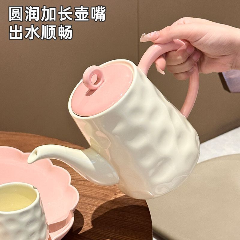 高颜值水具礼盒套装陶瓷水杯子家用客厅待客茶壶水具乔迁新居礼物|undefined