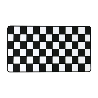 Decoration Mat, Car Center Console – Anti-slip mat - quad-black-and-white-27-15cm
