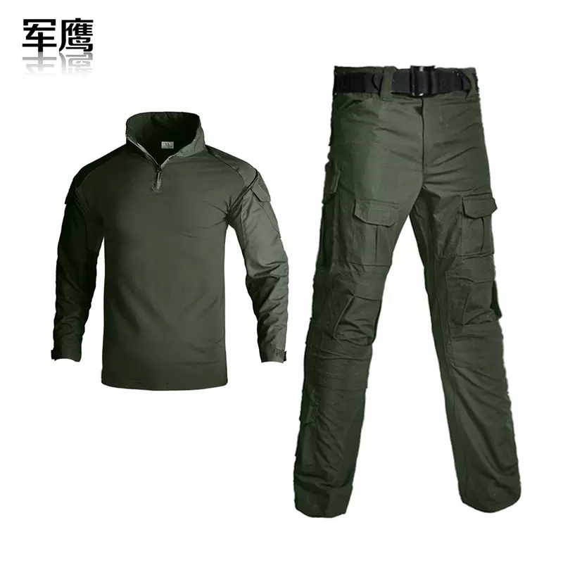军鹰蛙服G2套装战术训练作战服套服教官军训迷彩服迷彩耐磨防水