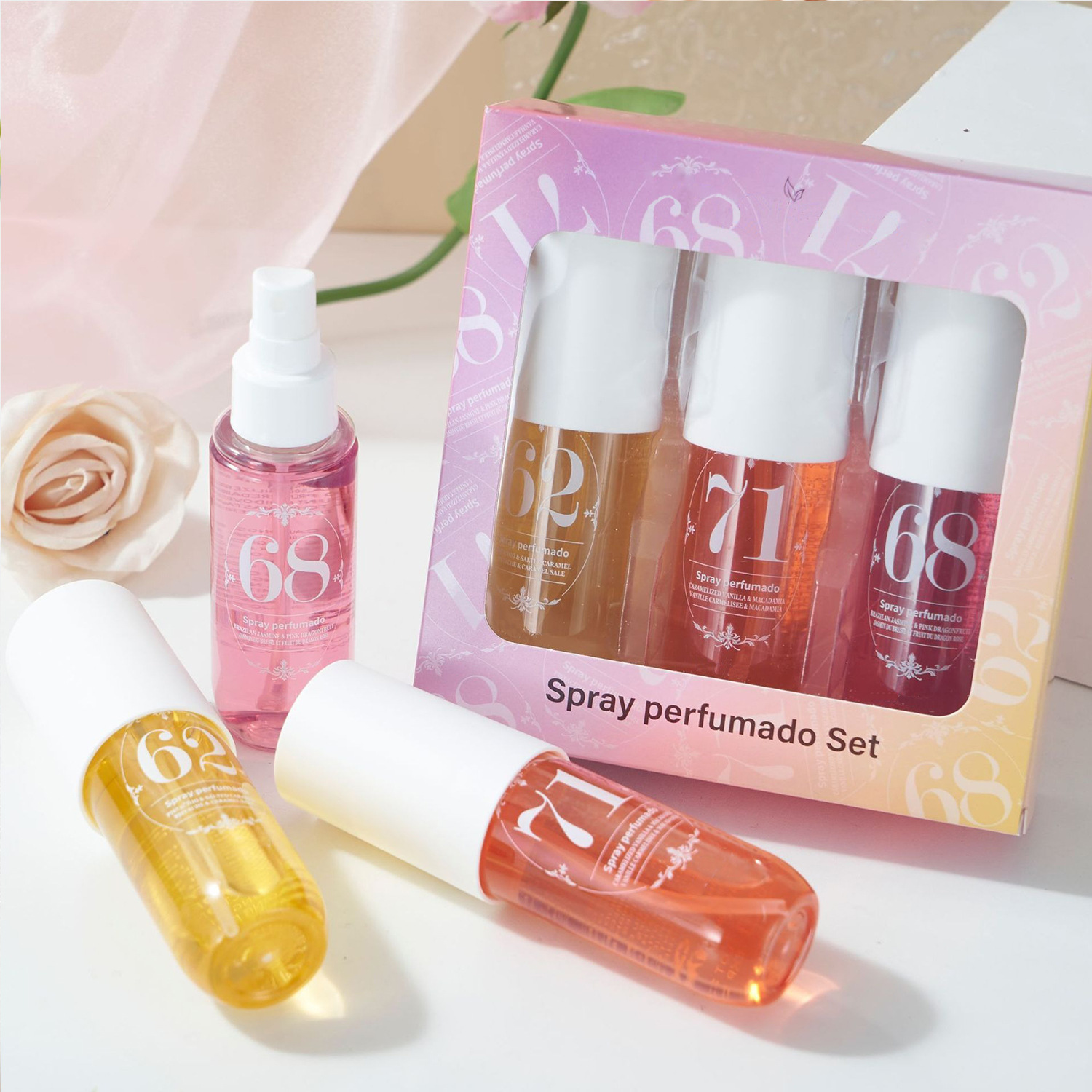 跨境巴西迷恋68 62 71 40 59 深夜时光香水香精无酒精亚马逊香氛