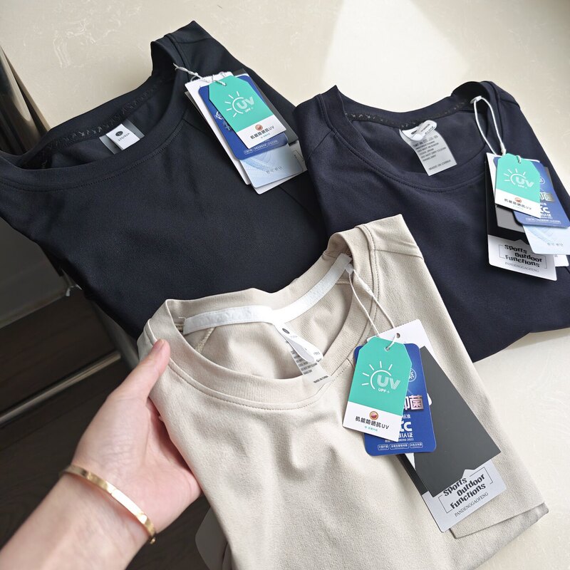 3D Cut Seamless Anti-Uv Men's Outdoor Loose-Fitting Round-Neck Short-Sleeve Quick-Dry T-Shirt 3D Cut Seamless Anti-Uv Men's Outdoor Loose-Fitting Round-Neck Short-Sleeve Quick-Dry T-Shirt