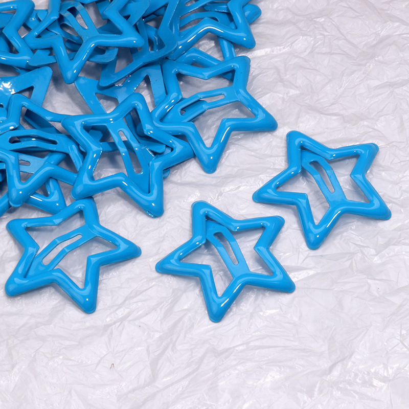 Mayorista de clips de cabello de estrellas de color niñas lindas clips de frangeo lateral clip de cabello rotos clip de cabello de niña roja corazón bb clip de cabello image 40