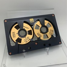 原创镂空小开盘磁带50分钟空白磁带双面金属一类带芯卡座录音带